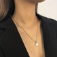 N7855 Simple Necklace Feminine Fairy Butterfly Pendant Necklace Net Red Sweet Personality Elegant Necklace