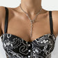 Jewelry simple OT buckle cross chain necklace female hip-hop Y-shaped tassel sweet cool punk necklace