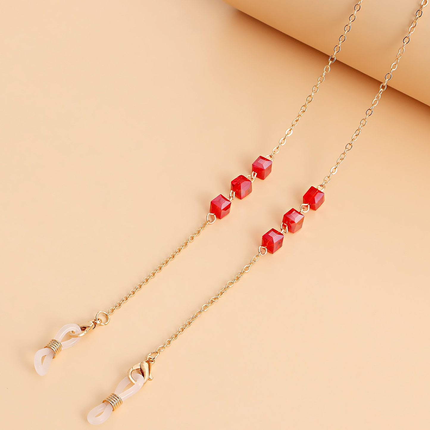 Glasses chain Mask hanging chain Fashion geometric glass glasses hanging chain Sunglasses chain