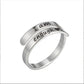 vintage open stainless steel ring jewelry iamenough ring