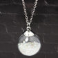ETSY creative handmade colorful bubble glass ball pendant INS recommended personalized transparent ball necklace