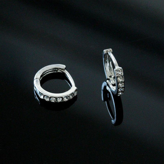 Fashion Zircon Earrings Exquisite Crystal Stud Earrings Jewelry