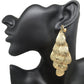 Frosted water drop nine-piece ear clips can be worn with or without ear holes, rubber ear pads are provided