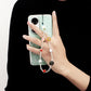 Jewelry Bohemian transparent rice beads multi-element cool mobile phone anti-lost lanyard mobile phone chain female