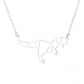 Necklace Hollow Dinosaur Necklace Jurassic Era Dinosaur Fossil Pendant Clavicle Chain