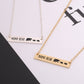 Explosive Mother's Day Gift Simple Fashion Mother Bear Pendant Necklace Alloy Gold and Silver Two Colors
