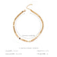 Fashion Personality Aircraft Chain Women Necklace Pearl Clavicle Chain Simple Trend Jewelry