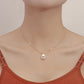 Jewelry Fashion Butterfly Imitation Pearl Pendant Necklace Clavicle Chain Female Personality Versatile Design Sense Necklace