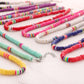 Jewelry casual color soft pottery choker necklace female fashion 6mm disc necklace necklace necklace
