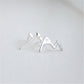 Earrings simple personality mountain peak earrings jewelry earrings special offer