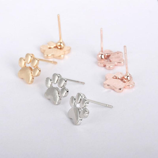 Popular Earrings Simple Stud Earrings Fashion Animal Foot Stud Earrings