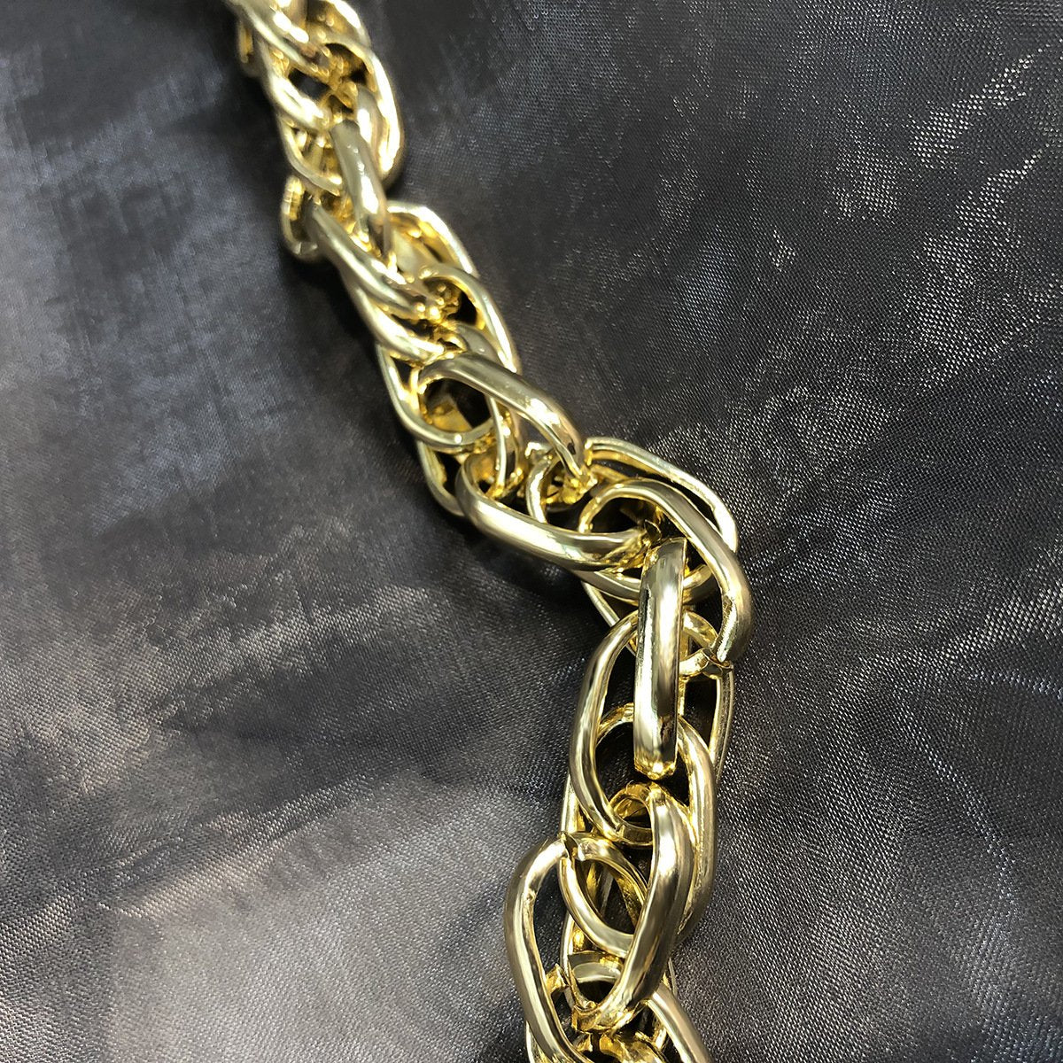 Jewelry personality hip-hop punk thick chain multi-ring trend necklace creative twist chain necklace female