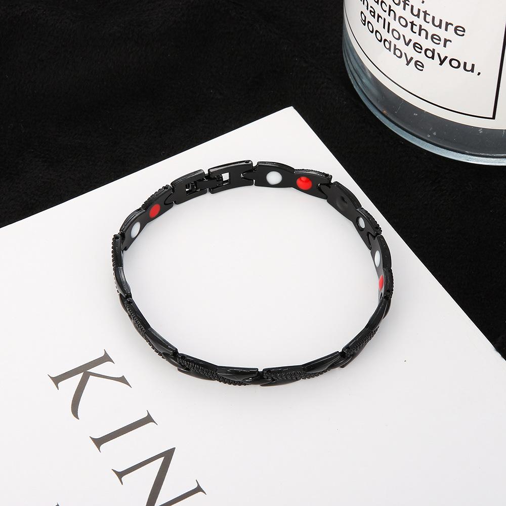 Creative dragon pattern bracelet fashion ins simple alloy magnet bracelet bracelet men and women with the same trend