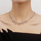 Jewelry Spiral Geometry Niche Design Sense Female Necklace Fashion Commuting Versatile Clavicle Chain Necklace