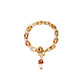 Ethnic Fashion Personality Creative Mushroom Leopard Resin Chain Simple Niche Design Sense Ladies Bracelet