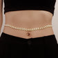Jewelry creative design Xiaoxiang pearl waist chain women's high-end fashion metal body chain