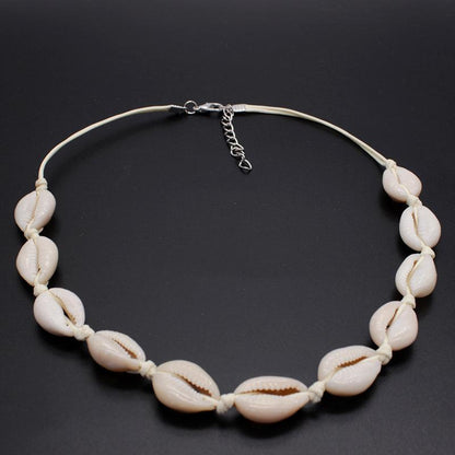Fashion Jewelry Hawaii Personality Casual Necklace Pure Ladies Shell Short Clavicle Necklace