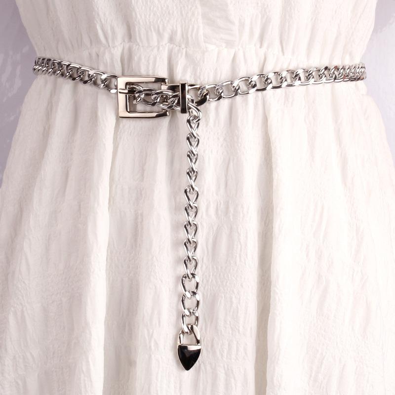 ins waist chain fashion personality chain wild chain belt trendy metal ladies belt