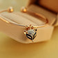 Vintage Jingmei Rose Gold Bracelet Cute Sparkling Diamond Fox Bracelet Jewelry