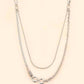 Hip-hop pants chain female detachable double-layer pants hanging chain decoration punk belt trousers chain INS metal accessories