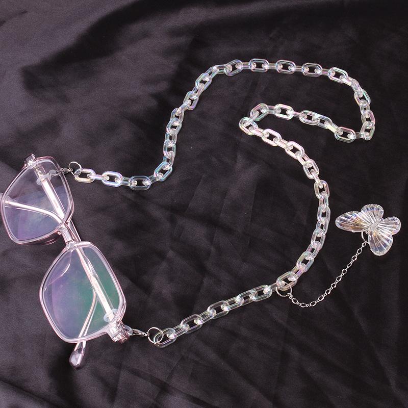 Glasses chain mask hanging chain fashion butterfly glasses hanging chain sun glasses chain