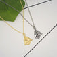 18 Years Jewelry Fashion Simple Sailboat Necklace Sailboat Shape Pendant Electroplated Gold and Silver