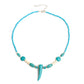Jewelry Ivory Beads Turquoise Necklace Ladies Fashionable Simple Short Money Jewelry