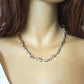 INS thorn necklace cold texture thorn hip-hop punk couple necklace personality blade necklace