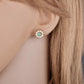 Pop Jewelry Earrings 6 Pairs Set Gemstone Stud Earrings
