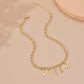 diy simple handmade alloy English word letter necklace hip-hop couple pendant short chain men and women