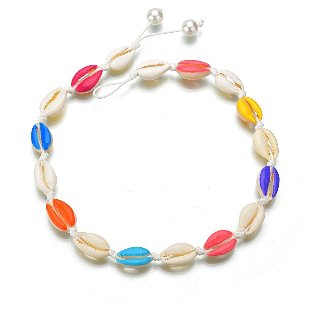 Accessories Jewelry Shell Necklace Rope Pearl Hawaiian Beach Necklace Women