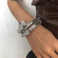 B1497 Exaggerated Snake Bracelet Punk Hip-Hop Personality Bracelet Micro-inlaid Creative Winding Niche Accessories