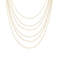Accessories simple fashion multi-level collarbone chain handmade necklace female jewelry