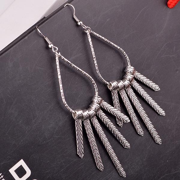 Exaggerated Women's Earrings Indian Mace Earrings Night Party Earrings Accessories