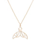 Jewelry Popular Hollow Mermaid Tail Stainless Steel Necklace Same Style Net Celebrity Jewelry
