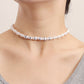 Jewelry niche GOLDEN letter imitation pearl necklace necklace female beaded necklace babes ins
