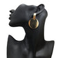 Curved sequin disc earrings popular jewelry birthday gift earrings