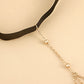Jewelry Sexy Imitation Pearl Pendant Fashion Leg Ring Female Elastic Rope Versatile Hot Girl Leg Chain