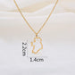 Hollow Ireland Country Map Necklace World Map Europe Pendant Stainless Steel Jewelry