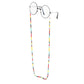 Fashion Non-slip Glasses Chain Beach Glasses Rope Lanyard Adjustable Rice Bead Mask Chain Glasses Chain