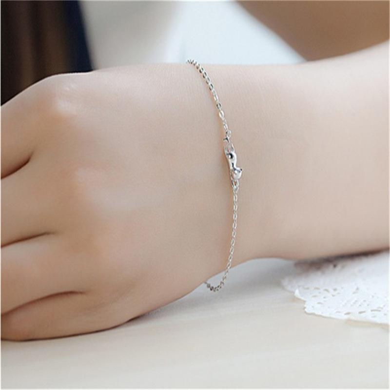 Small Animal Bracelet Exquisite Minimalist Hanging Cat Bracelet Simple Hanging Cat Bracelet