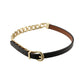 Dongdaemun Fashion Leather Chain Necklace A Two-Wear Trendy Personality Necklace Personality Design Bracelet for Women