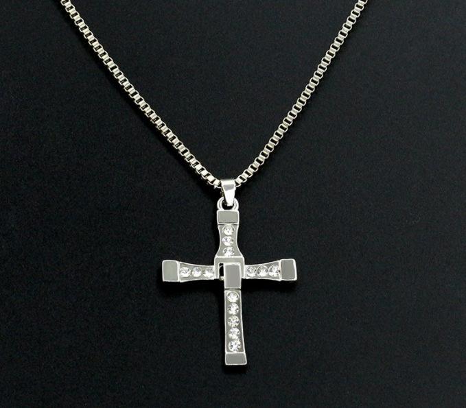 Clavicle Chain Star Same Fast and Furious 8 Cross Necklace Jewelry