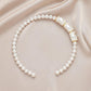 Exaggerated Fashion Pearl Necklace Simple Versatile Small Gold Bead Open Necklace Exquisite Clavicle Chain Jewelry Female