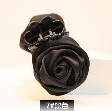 Rose flower hair clip fabric clip jewelry hair accessories female 2 yuan stall