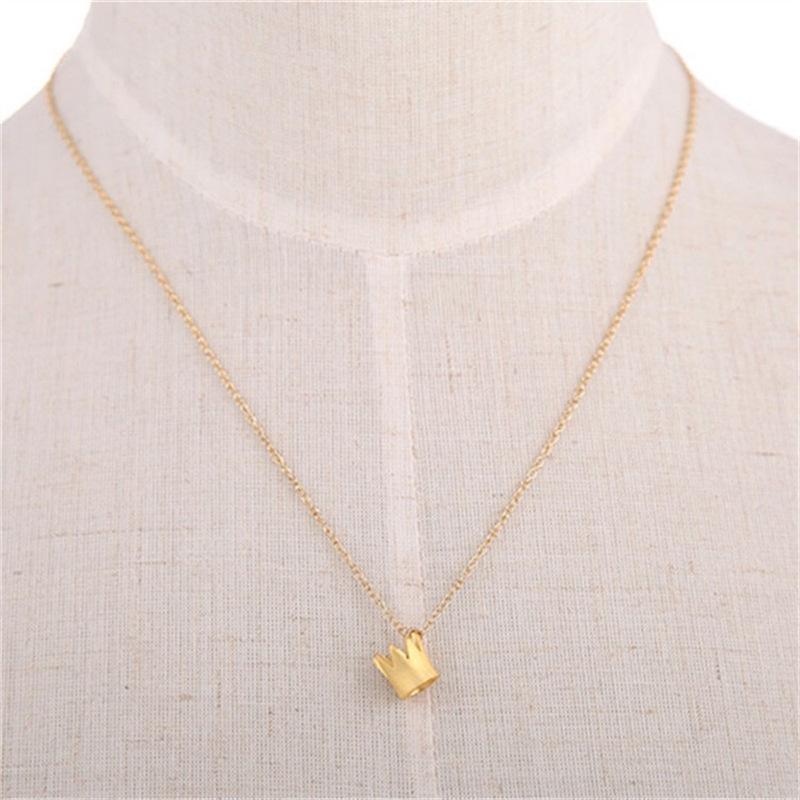 Explosive Jewelry Creative Jewelry Queen's Small Crown Set Chain Clavicle Chain