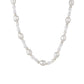 Fashion Imitation Pearl Necklace Simple Temperament Transparent Crystal Clavicle Chain Necklace Jewelry