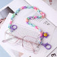 Candy Contrast Color Acrylic Mask Chain Anti-Le Flower Glasses Chain Anti-lost Rope Children Adult Universal