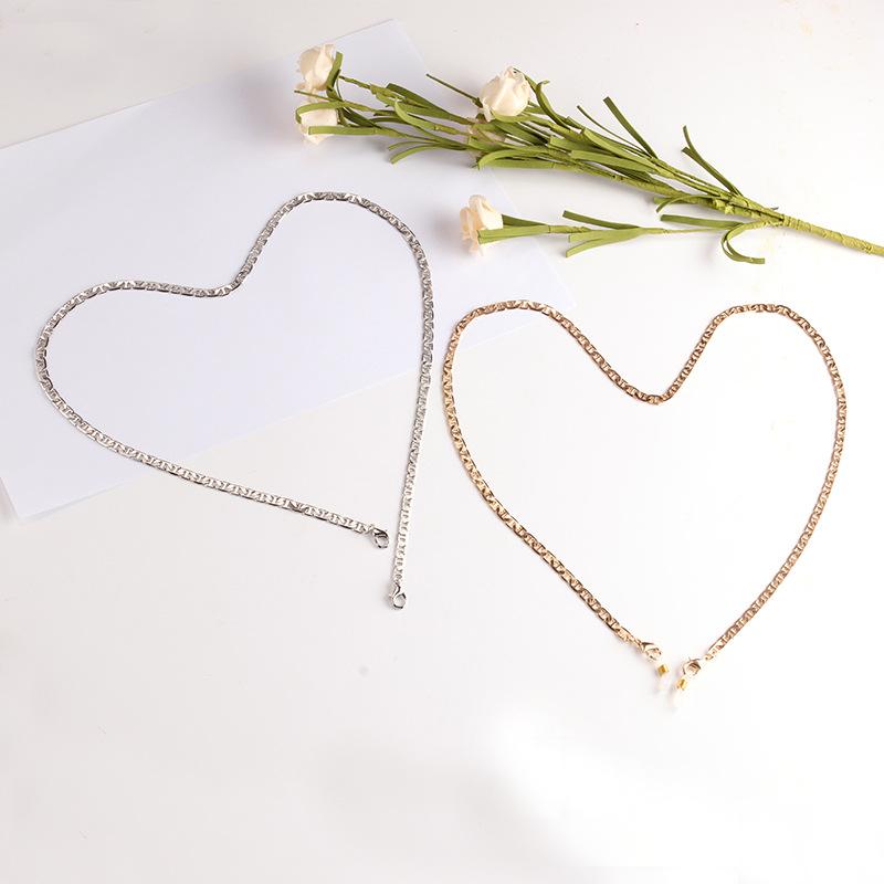 Ins net red mask chain lanyard star same style glasses hanging chain anti-lost necklace jewelry