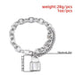 Steel Diablo Korean Net Bracelet Imprisonment Day Chain Bounce Di Titanium Bracelet Couple Black Love Cool Hip Hop